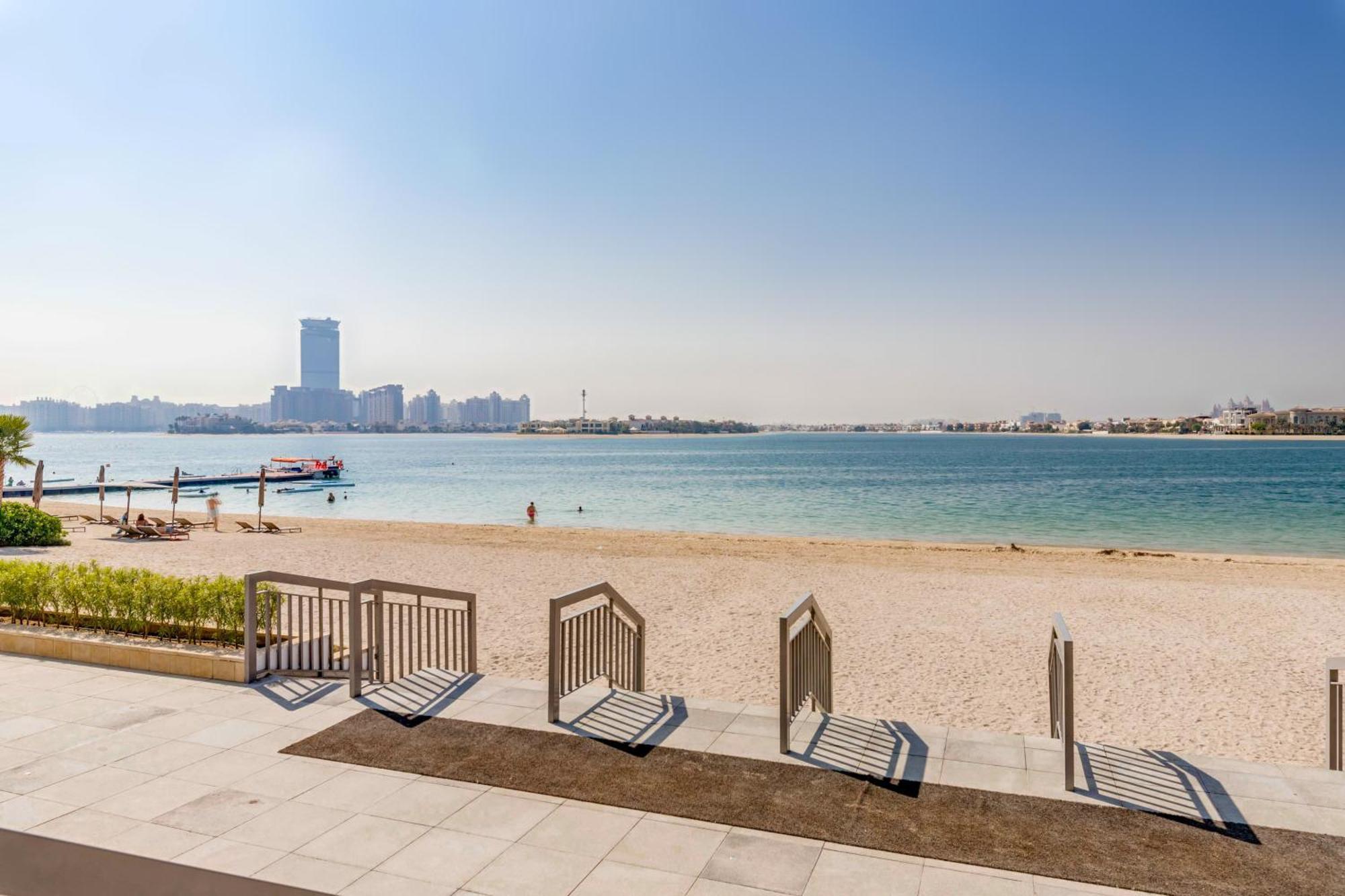 דובאי Luxury Azizi Mina Beachfront Apartments מראה חיצוני תמונה