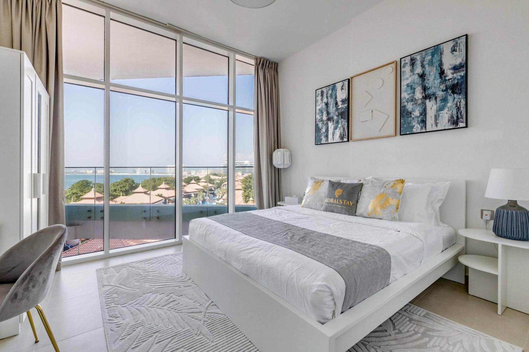 דובאי Luxury Azizi Mina Beachfront Apartments מראה חיצוני תמונה