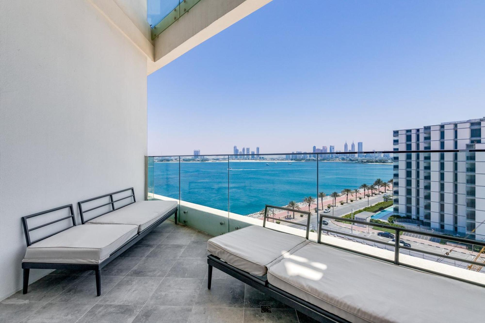 דובאי Luxury Azizi Mina Beachfront Apartments מראה חיצוני תמונה