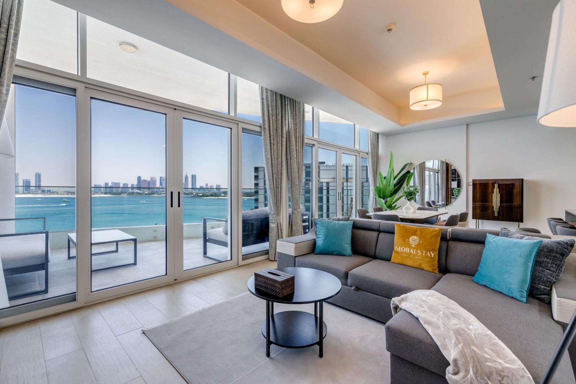 דובאי Luxury Azizi Mina Beachfront Apartments מראה חיצוני תמונה