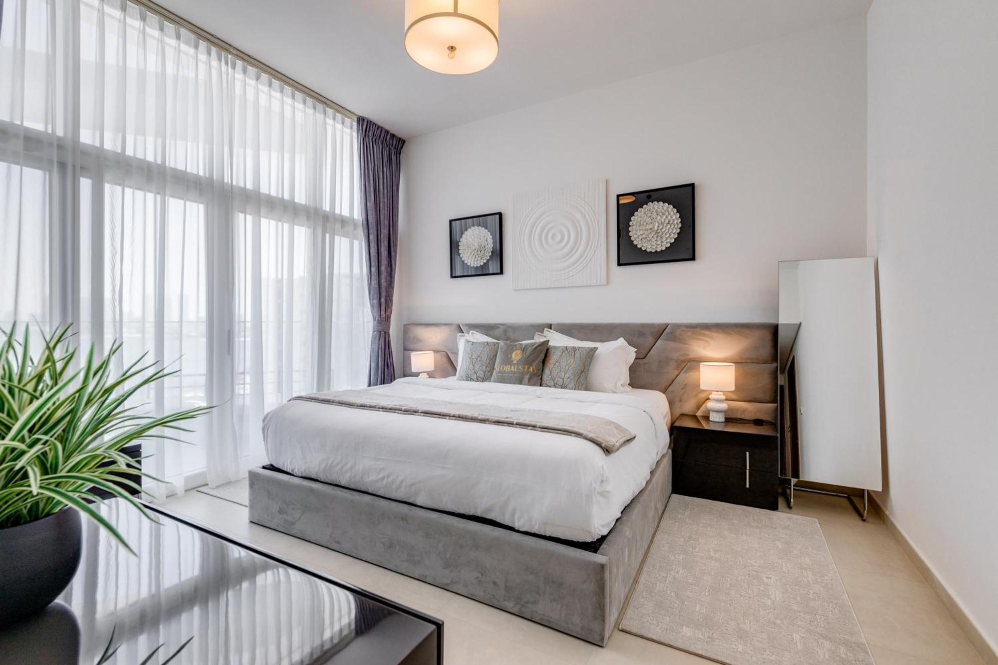 דובאי Luxury Azizi Mina Beachfront Apartments מראה חיצוני תמונה